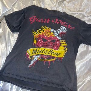 Vintage Great White Mista Bone Shirt